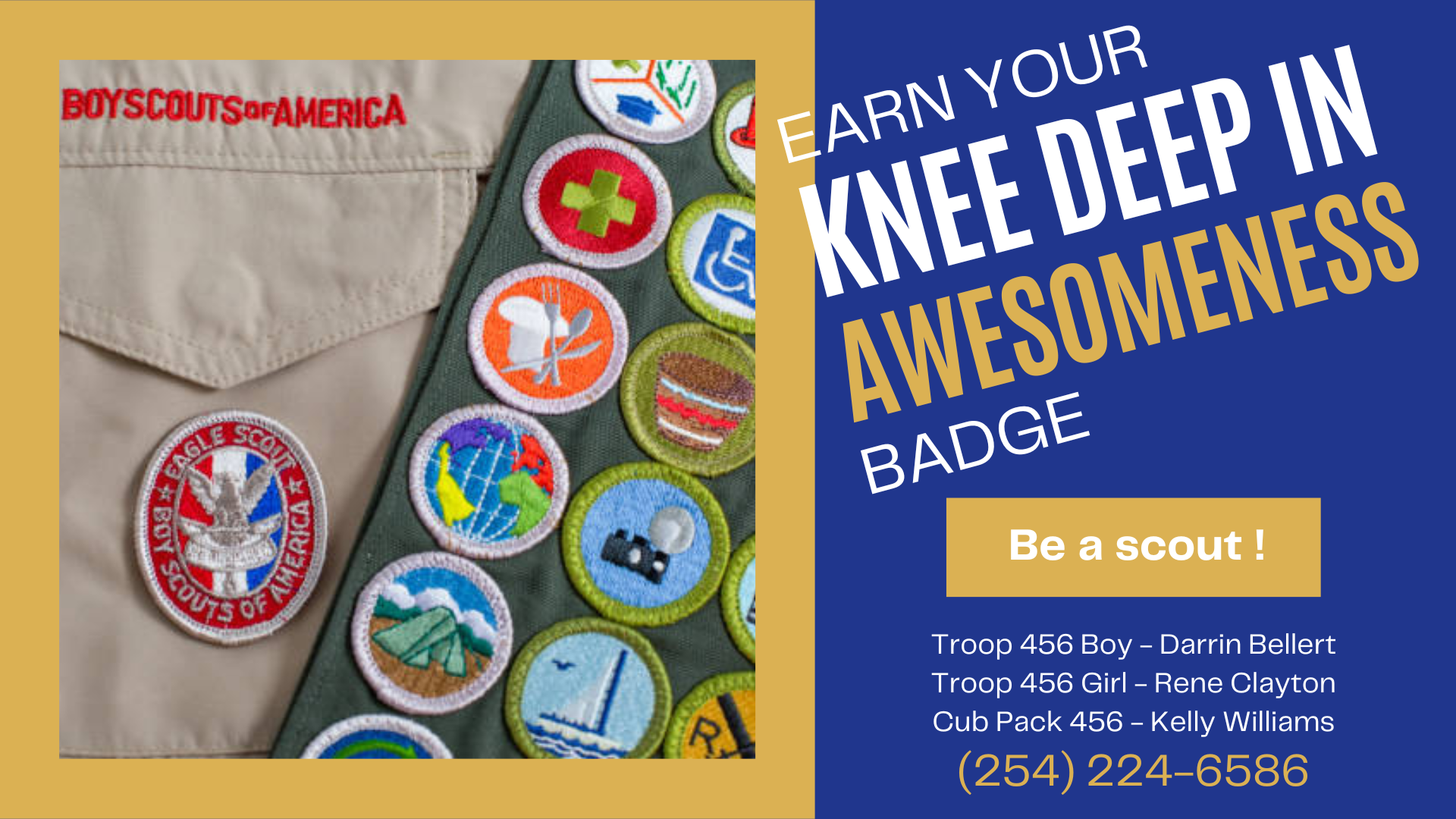 Boy Scouts St. Jerome Catholic Church Waco, TX